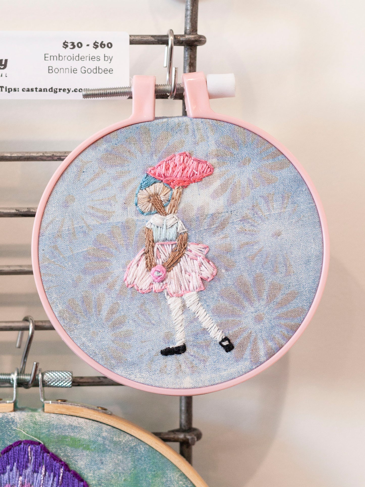 Embroidery by Bonnie Godbee