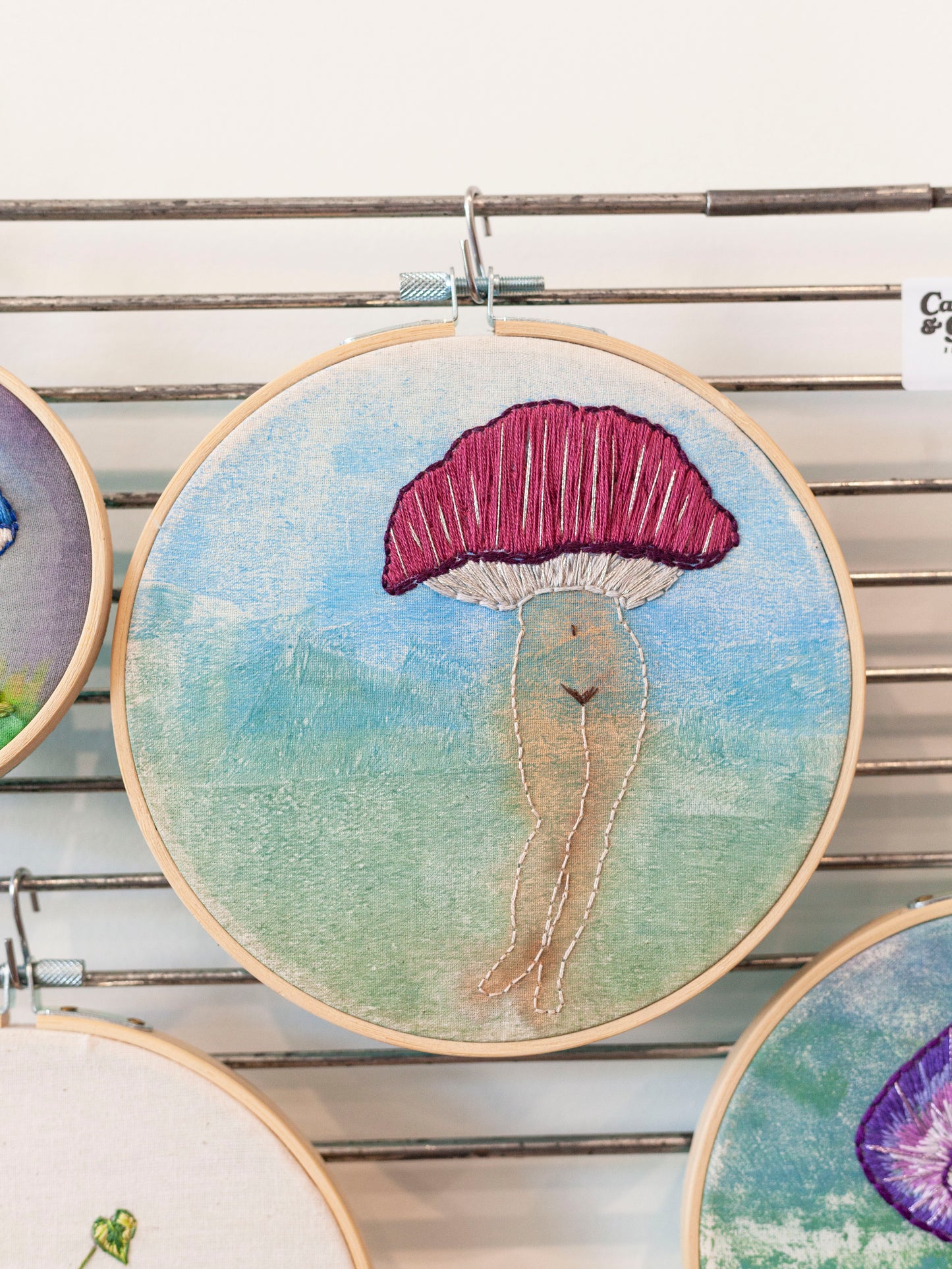 Embroidery by Bonnie Godbee