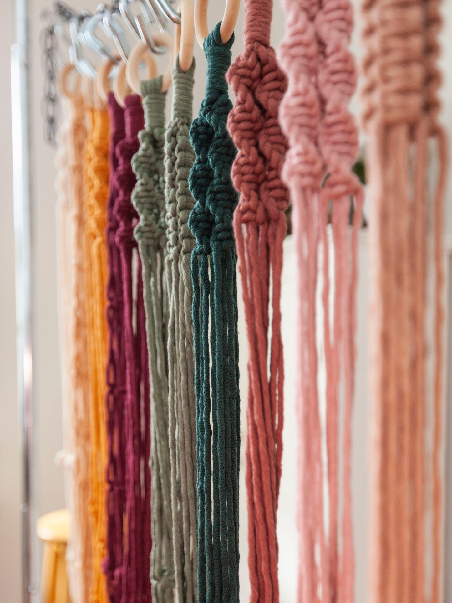 Blooming Fibers Macramé Plant Hangers