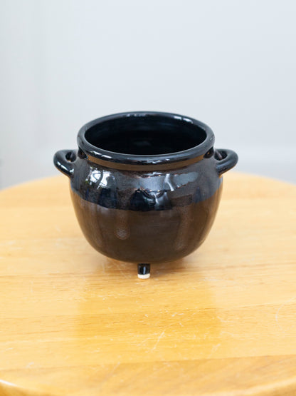 Mini Cauldron Planters by CC Clay