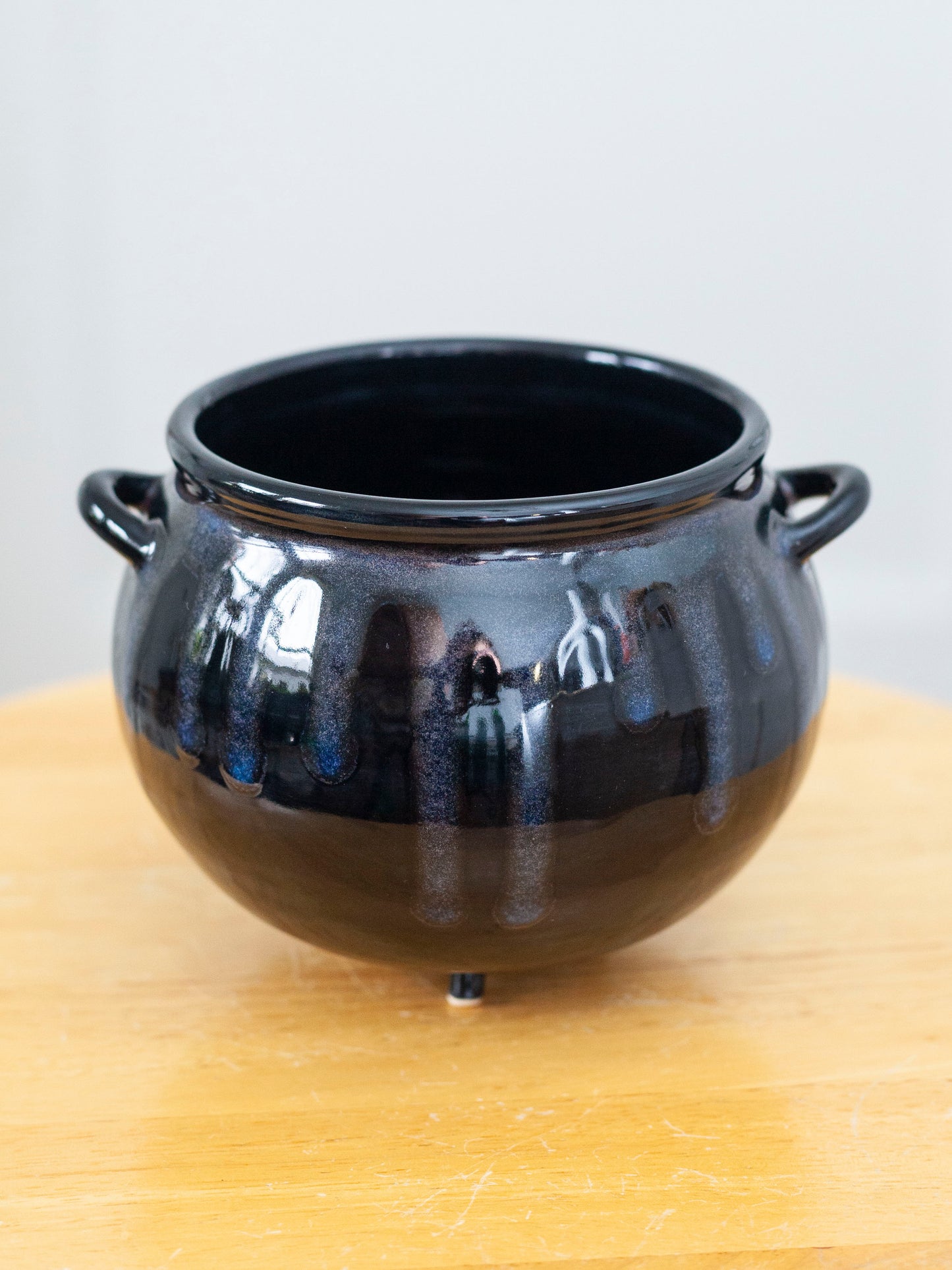 Mini Cauldron Planters by CC Clay