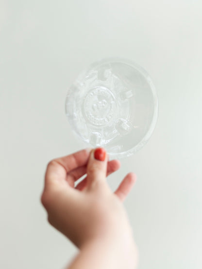 Clear Vinyl Saucers