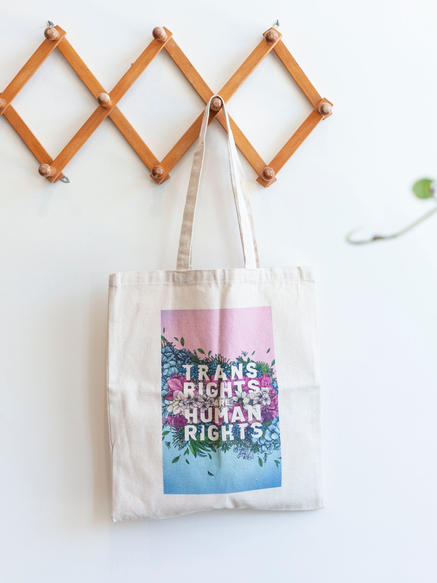 Trans Rights Are Human Rights Tote Bag