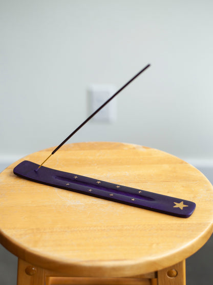 Star Wooden Incense Holder