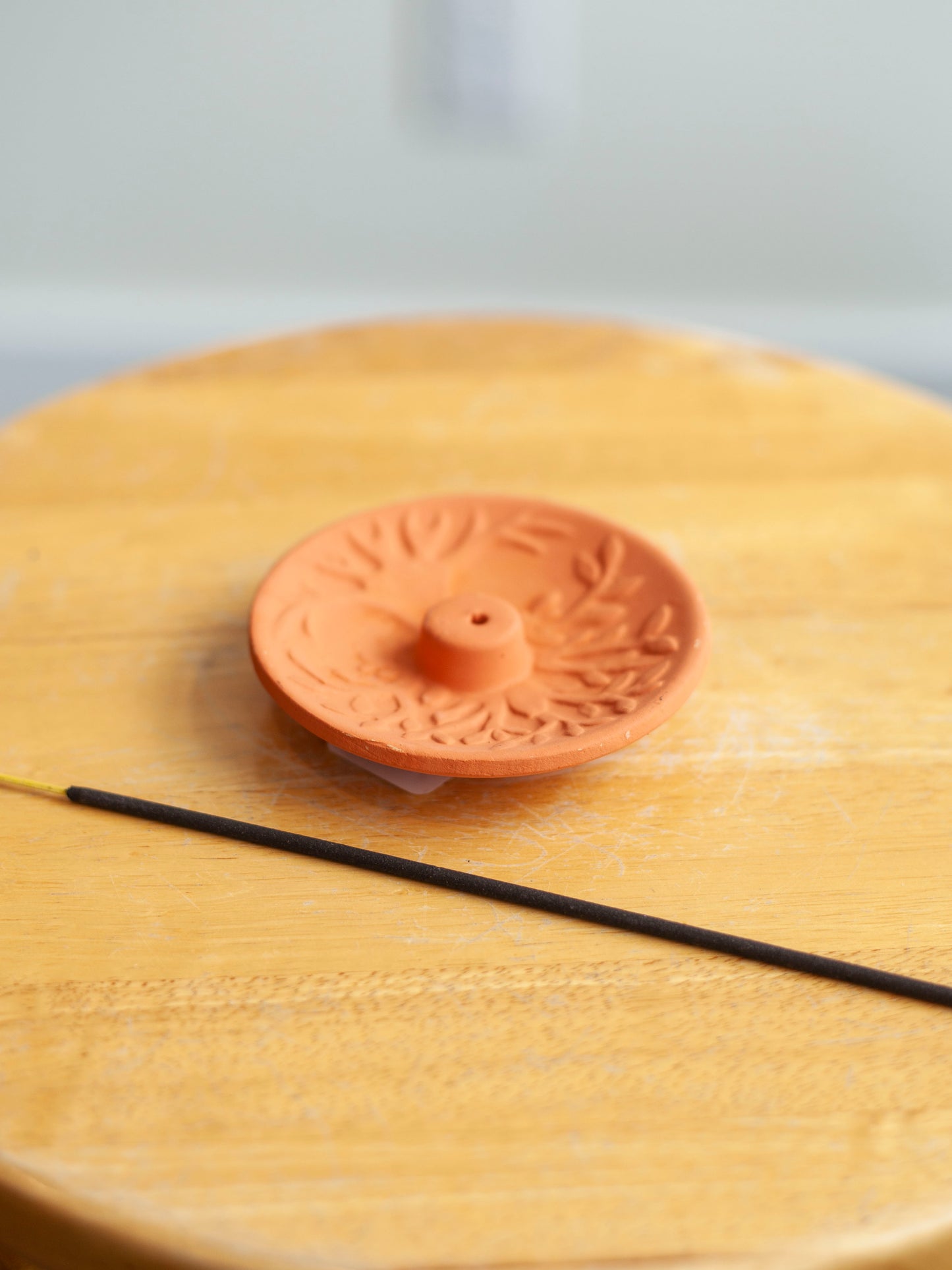 Terra Cotta Incense Plate