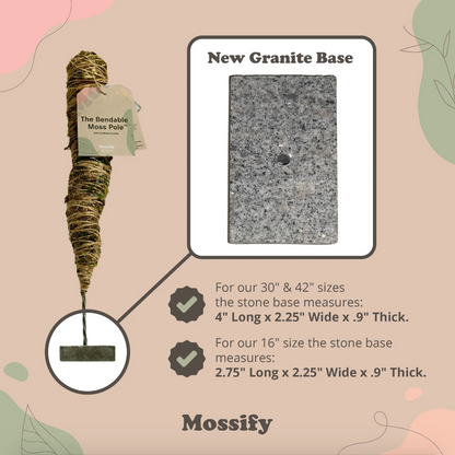 Mossify Bendable Moss Pole 16"