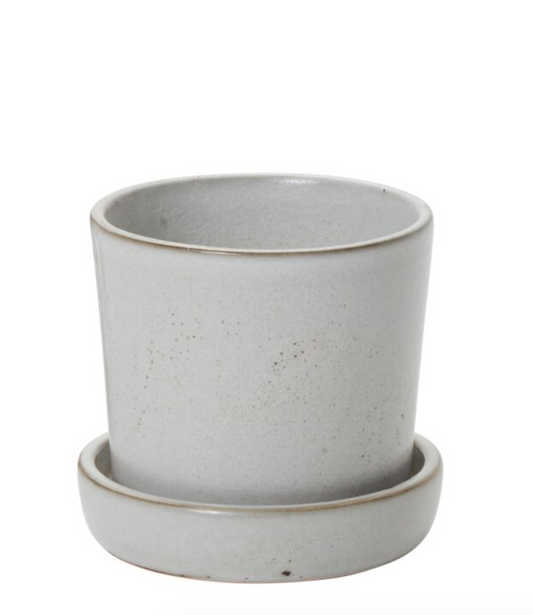 Watson Pot with Saucer 5"