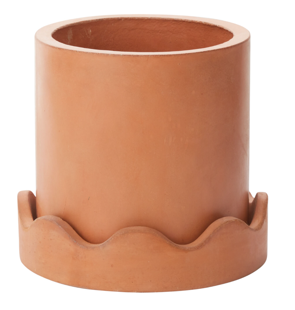 Neda Pot with Saucer 12"
